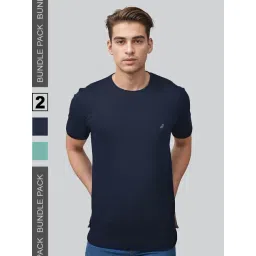Lux Nitro Navy & Sage Regular Fit T-Shirt-picture-21