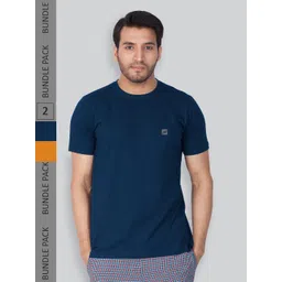 LUX NITRO Pack Of 2 Round Neck Lounge T-shirt-picture-10