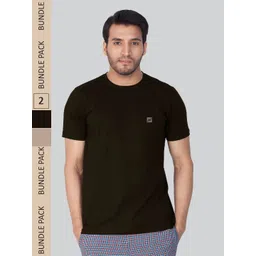 LUX NITRO Pack Of 2 Round Neck Lounge T-shirt-picture-16