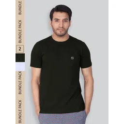 LUX NITRO Pack Of 2 Round Neck Lounge T-shirts-picture-20