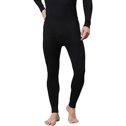 lux parker Men's Black Thermal Trouser |Thermal Bottom for Men | Pack of 1-picture-12
