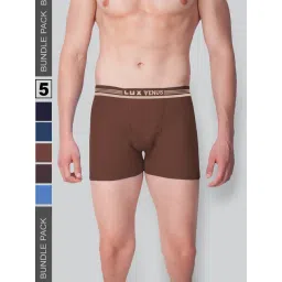 LUX Venus Assorted Cotton Trunks - Pack of 5-picture-16