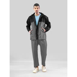 lux venus Colorblock Men Rain Suit-picture-15