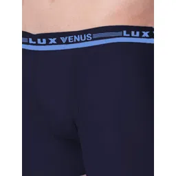LUX VENUS Men Pack Of 3 Mid-Rise Assorted Pure Cotton Trunks VENUS_FCD_DRW_AST_105_3PC image 2