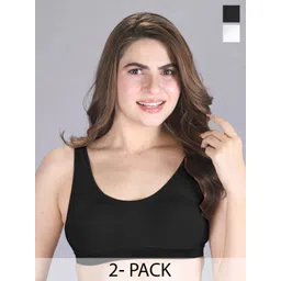 LUX VENUS Pack Of 2 Full Coverage Pure Cotton Bra All Day Comfort-picture-14