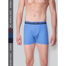 LUX VENUS Pack Of 3 Assorted Pure Cotton Trunks VAN Number VENUS_FCD_DRW_AST_90_3PC-picture-18