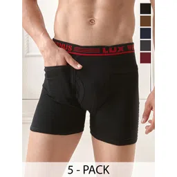 LUX VENUS Pack of 5 Assorted Men Cotton Pocket Trunk  NW1_VENUS_PKT_DRW_AST_95_5PC-picture-26