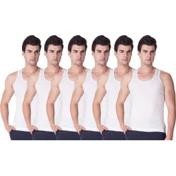 lux venus Pack of 6 Men Vest-picture-35