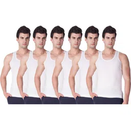 lux venus Pack of 6 Men Vest-picture-17