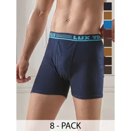 LUX VENUS Pack of 8 Assorted Men Cotton Trunk  NW1_VENUS_FCD_DRW_AST_105_8PC-picture-39