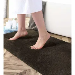 Browne Solid Microfibre 36x24 Inches AntiSkid Bath Mat by Luxe Home International-picture-42