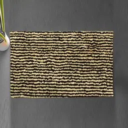 luxe home international Chocolate Solids Microfiber Bath Mat - Set of 1-picture-19