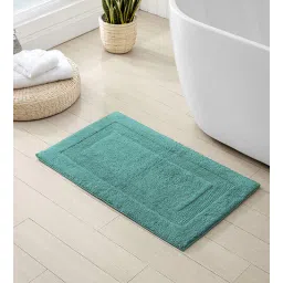luxe home international Turquish Solid Microfibre 24x16 Inches Bath Mat-picture-20