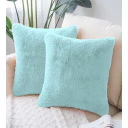 luxe home international Turquish Solids 170 TC Polyester 2 Cushion Cover-picture-30