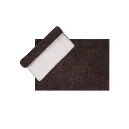 LUXEHOME INTERNATIONAL Brown Solid Bath Rug-picture-12