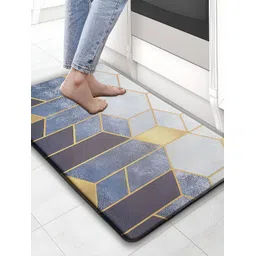 LUXEHOME INTERNATIONAL Grey & White Waterproof Anti-Skid Doormats-picture-30