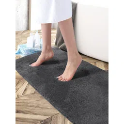 LUXEHOME INTERNATIONAL Grey Solid Anti Skid Doormat-picture-11