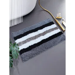 LUXEHOME INTERNATIONAL Grey Striped Anti-Skid Doormat-picture-28