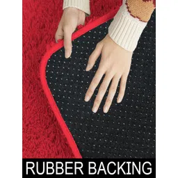 LUXEHOME INTERNATIONAL Maroon Solid 2000 GSM Floor Runners image 3