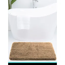 LUXEHOME INTERNATIONAL Vegas Gold-Toned Textured 2800 GSM Ultra Soft Microfibre Bath Rugs-picture-29