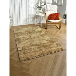 LUXEHOME INTERNATIONAL Yellow Solid Anti-Skid Rectangular Carpet-picture-30