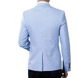 luxrio Blazer for Men for (Dark Blue) image 4