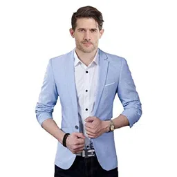 luxrio Blazer for Men for (Dark Blue) image 1