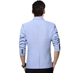luxrio Blazer for Men for (Dark Blue) image 2