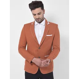 LUXURAZI Men Tailored Fit Single Breasted Formal Blazer-picture-11