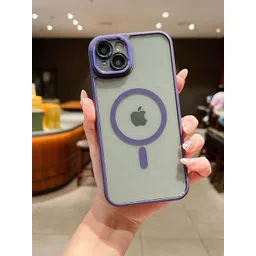 Luxury Kase iPhone 14 Plus Magnetic Clear Shockproof Back Case-picture-17