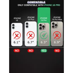 Luxury Kase Quirky iPhone 16 Pro Magnetic Stand Shockproof Back Case image 5