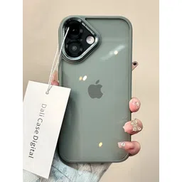 Luxury Kase Solid iPhone 16 Plus Transparent Camera Protection Slim Fit Design Back Case-picture-42