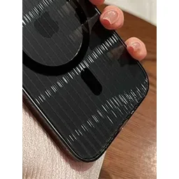 Luxury Kase Solid Printed iPhone 15 Plus Back Case Mobile Accessories image 2