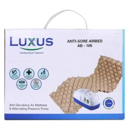 Luxus AB-105 Polyester &a; PVC Anti Deubitus Air Mattress Set with Alternating Pressure Pump image 2