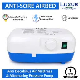 Luxus AB-105 Polyester &a; PVC Anti Deubitus Air Mattress Set with Alternating Pressure Pump image 3