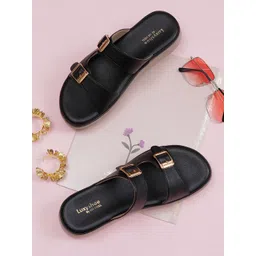 LUXY SHOE Women Comfort Heels Sandals With Buckles-picture-34