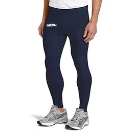 lycan Men's Performance Training Tights for Gym Yoga Sports Compression Running Leggings Gym Workout Tights Base Layer Pants Skinny-picture-25