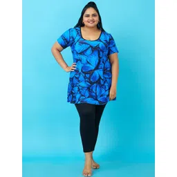 LYCOT Printed Swimwear With Attached Tights-picture-35