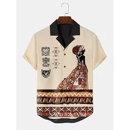 Lycra Fabric Digital Printed Half Sleeve Shirt Multicolour-picture-34