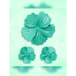 LYKAA Girls Set of 3 Flower Claw Clip with Glitter Detailing-picture-41