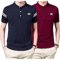 lymio Polo T Shirt for Men || Men T-Shirt (Polo 77-80)-picture-24