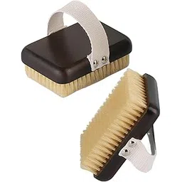 Lymphatic Contour Face Brush, Face Brush, Facial Brush, Body Brush Lymphatic Drainage, Bath Brush Natural Thick Bristles Exfoliates Dead Skin, Detoxifies, Improves Blood Circulation - Spa-Grade Dual Use Dry/Wet Brush 1 Pack-picture-34