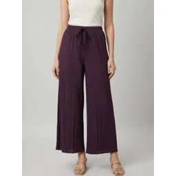 LYNO Women Knitted Palazzos-picture-23