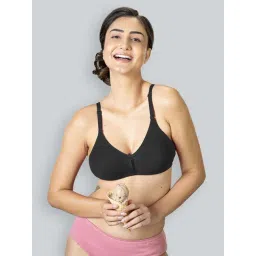 Lyra Black Cotton T-Shirt Bra-picture-10