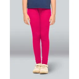Lyra Kids Fuchsia Pink Skinny Fit Leggings-picture-20