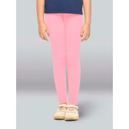 Lyra Kids Pink Skinny Fit Leggings-picture-35