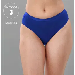 lyra Pack of 3 Women Hipster Multicolor Panty-picture-15