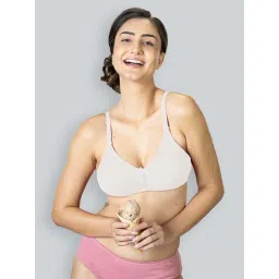 Lyra White Cotton T-Shirt Bra-picture-26