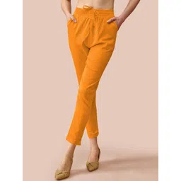 LYRA Women Comfort High-Rise Trousers-picture-27