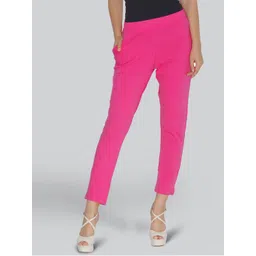 LYRA Women Original Mid-Rise Cotton Trousers-picture-32